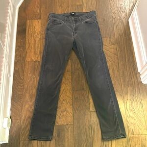 PAIGE - Charcoal Jean - Slim Fit - Size 34